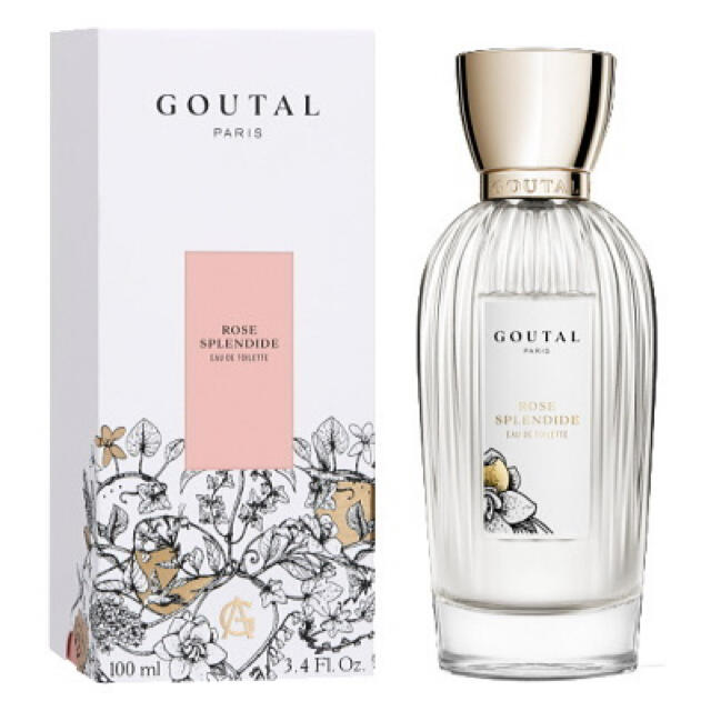 Annick Goutal(アニックグタール)の今だけ国内発送 グタール ローズスプレンディド EDT 100ml 最新容器 コスメ/美容の香水(香水(女性用))の商品写真