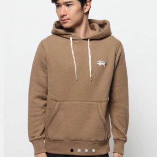 ステューシー(STUSSY)のChampion Vintage Heather Basic Logo(パーカー)