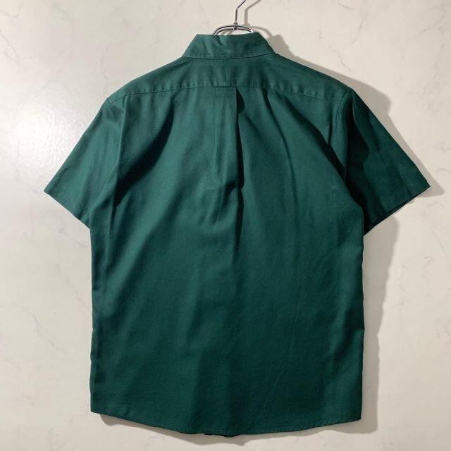 ラルフローレン　BDシャツ　半袖　グリーン　美品　夏服　メンズ メンズのトップス(シャツ)の商品写真