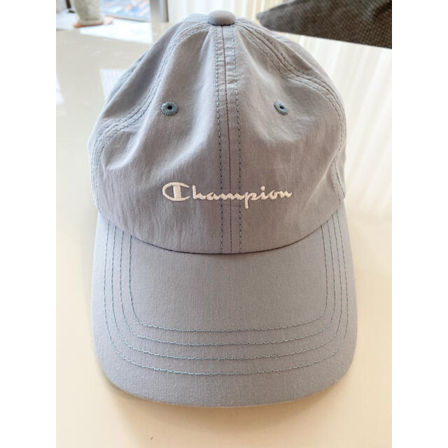 Champion(チャンピオン)のチャンピオンのキャップ　ブルーグレー レディースの帽子(キャップ)の商品写真