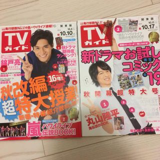 カンジャニエイト(関ジャニ∞)の2014年　TVガイド　錦戸亮　丸山隆平　ジャニーズWEST 嵐(アート/エンタメ/ホビー)