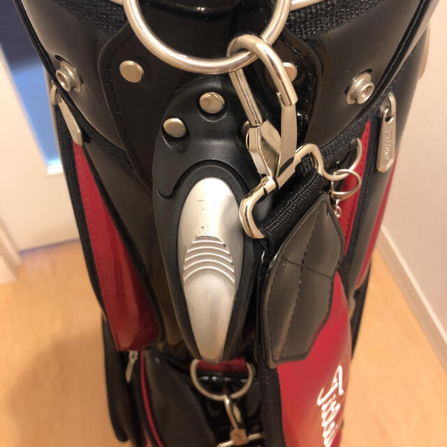 Titleist(タイトリスト)のタイトリスエナメルキャディーバッグ（たか様専用） スポーツ/アウトドアのゴルフ(バッグ)の商品写真