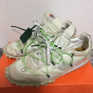 ナイキ(NIKE)の【29㎝】NIKE × OFF-WHITE WAFFLE RACER/OW/(スニーカー)