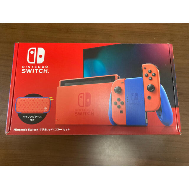 Nintendo Switch マリオ レッド×ブルー セット - nayaabhaandi.com
