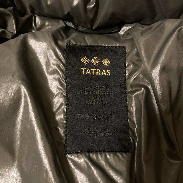 TATRAS ダウンジャケットの通販 by mukku1575's shop｜タトラスならラクマ - タトラス TATRAS 定番低価