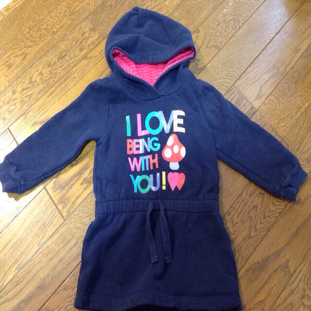 carter's(カーターズ)のカーターズ あったかパーカー キッズ/ベビー/マタニティのキッズ服女の子用(90cm~)(その他)の商品写真