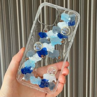 Iphoneケース スマホケース ハンドメイド ペイントアート マリンの通販 ラクマ