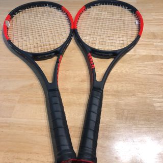 ウィルソン(wilson)のウィルソン PRO STAFF 97 硬式テニスラケット 美品 2本セット(ラケット)