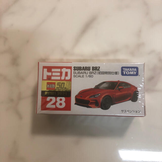 Takara Tomy - トミカ【初回特別仕様】トミカ No.28 SUBARU BRZ スバル