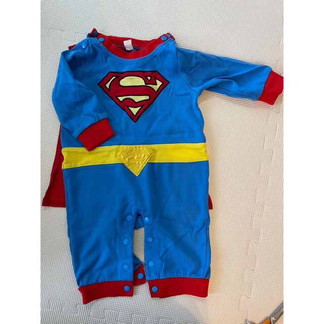 子供用スーパーマン仮装 エンタメ/ホビーのコスプレ(衣装)の商品写真