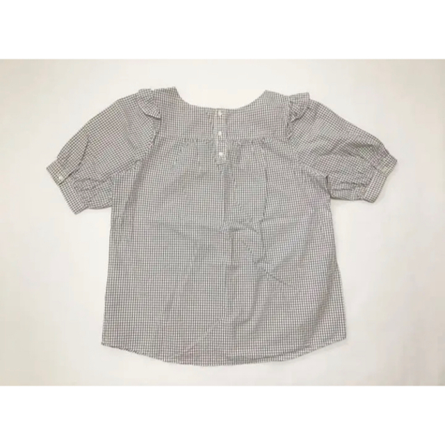 w closet(ダブルクローゼット)の【1000円】Wcloset 半袖　ブラウス　トップス レディースのトップス(シャツ/ブラウス(半袖/袖なし))の商品写真