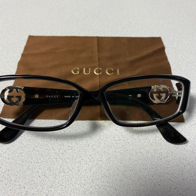 Gucci(グッチ)のGUCCIメガネ レディースのファッション小物(サングラス/メガネ)の商品写真