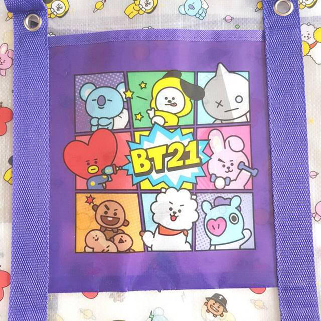 防弾少年団(BTS)(ボウダンショウネンダン)のRJ様専用　　新品　BT21公式　多用途バッグ　ショッピングバッグ エンタメ/ホビーのタレントグッズ(アイドルグッズ)の商品写真