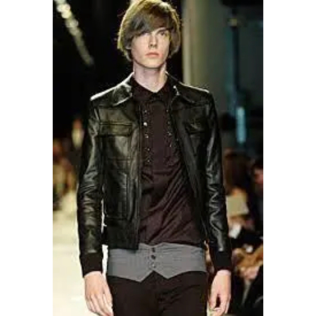 新品未使用 Dior Homme ディオールオム レザージャケット 44 新品未使用 Dior Homme ディオールオム レザージャケット 44