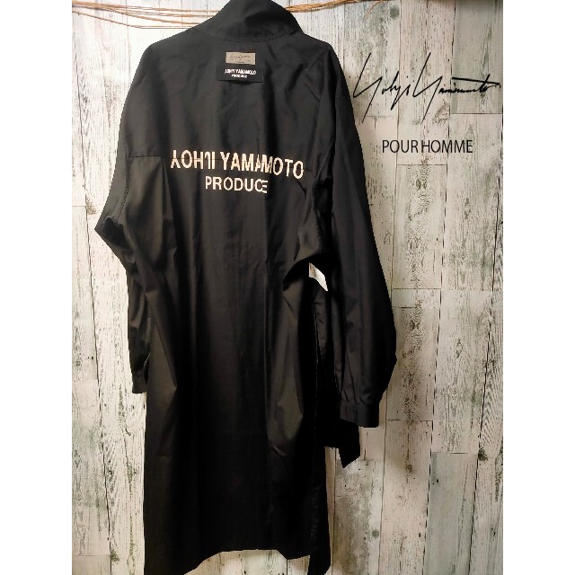 ヨウジヤマモト Yohji Yamamoto Pour homme ロングシャツ | フリマアプリ ラクマ