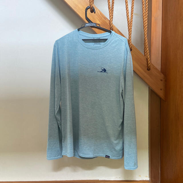 patagonia(パタゴニア)のパタゴニア　キャプリーンデイリーロンT Lサイズ メンズのトップス(Tシャツ/カットソー(七分/長袖))の商品写真