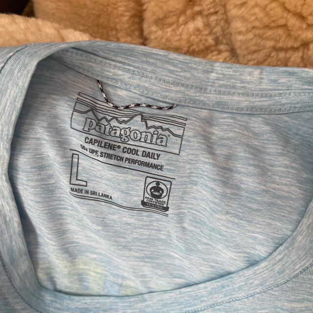 patagonia(パタゴニア)のパタゴニア　キャプリーンデイリーロンT Lサイズ メンズのトップス(Tシャツ/カットソー(七分/長袖))の商品写真