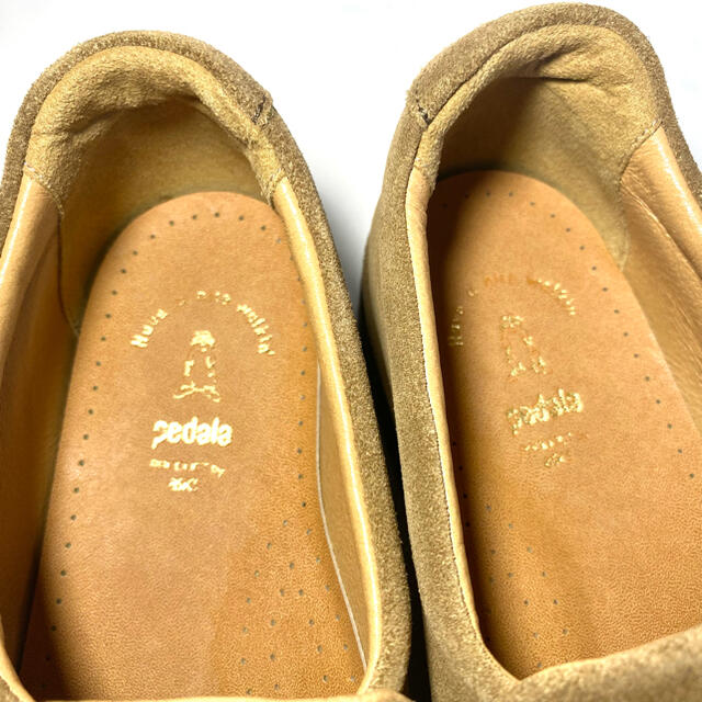 asics(アシックス)のasics Pedala ペダラ　スエード　スリッポン　22.5cm ブラウン レディースの靴/シューズ(スリッポン/モカシン)の商品写真