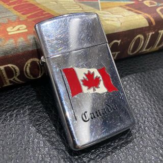 ZIPPO カナダ　シリアルナンバーつき　スリム