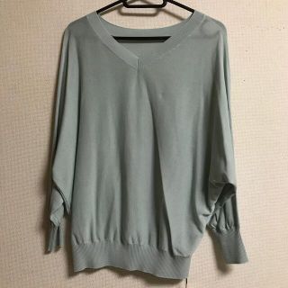 プラステ(PLST)の(新品)UVコットンアセテートドルマンニット　　　chaki22様専用(ニット/セーター)