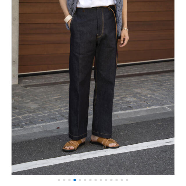 リョウタカシマ　ryo takashima デニム　ストレート　完売品 メンズのパンツ(デニム/ジーンズ)の商品写真