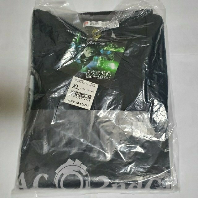 UNIQLO(ユニクロ)の攻殻機動隊 Tシャツ 半袖 XL 黒 UT メンズのトップス(Tシャツ/カットソー(半袖/袖なし))の商品写真