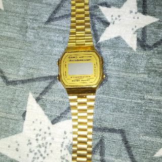 カシオ(CASIO)のCASIO カシオ チプカシ ゴールド ジャンク 時計(腕時計(デジタル))