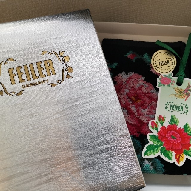 FEILER(フェイラー)の未使用新品 FEILER フェイラー タオルハンカチ レディースのファッション小物(ハンカチ)の商品写真