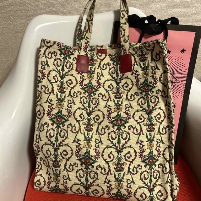 Gucci - 美品☆GUCCIグッチ コットントートバッグ 日本未発売の通販 by