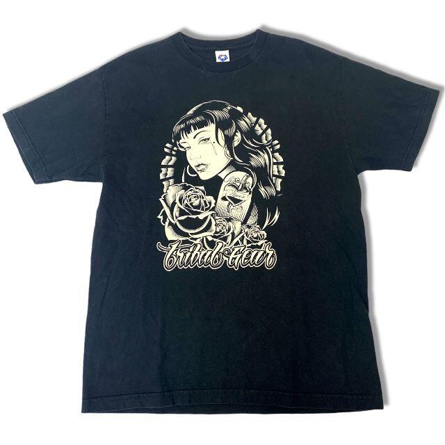 TRIBAL(トライバル)のトライバル 半袖Tシャツ ブラック L TRIBAL Gear ストリート  メンズのトップス(Tシャツ/カットソー(半袖/袖なし))の商品写真