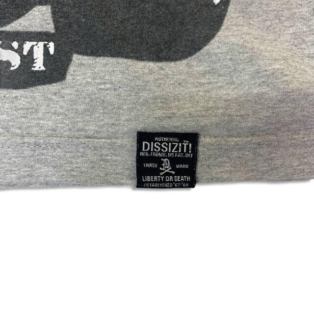 DISSIZIT(ディスイズイット)のディスイズイット 半袖Tシャツ グレー XXL DISSIZIT ストリート  メンズのトップス(Tシャツ/カットソー(半袖/袖なし))の商品写真