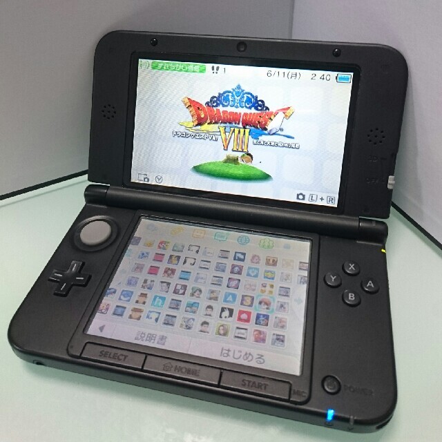 【美品！ソフト内蔵あり完動品】 3DS LL 　ドラクエ