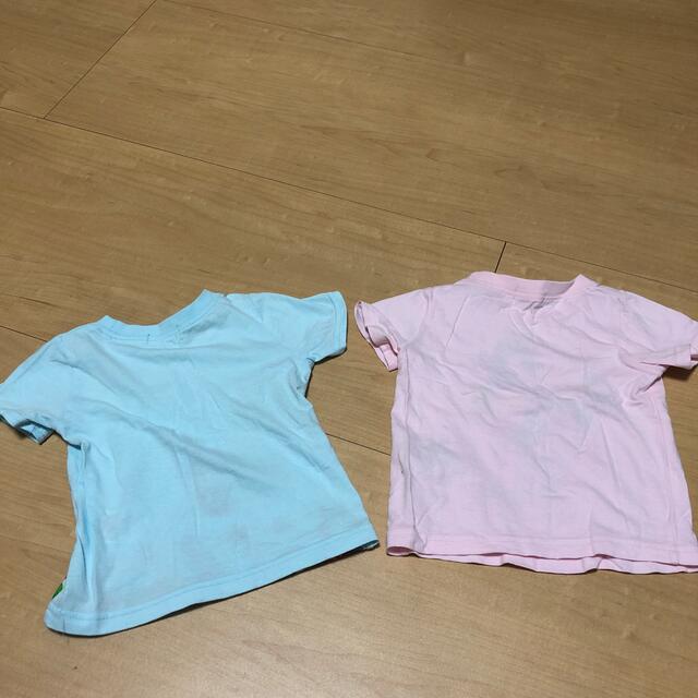 HusHush(ハッシュアッシュ)のはらぺこあおむし　Tシャツ　セット キッズ/ベビー/マタニティのベビー服(~85cm)(Ｔシャツ)の商品写真