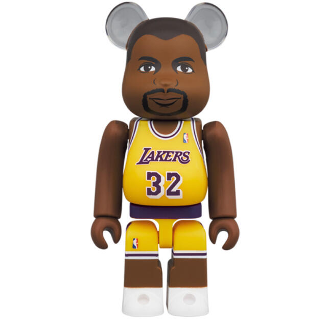 MEDICOM TOY(メディコムトイ)のBE@RBRICK Magic Johnson 100％ & 400％ エンタメ/ホビーのフィギュア(その他)の商品写真