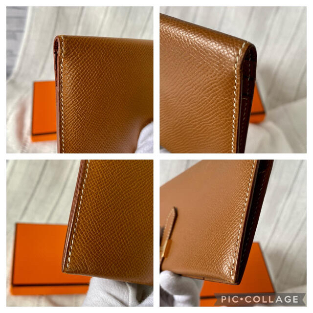 Hermes(エルメス)のHERMES　ベアンクラシック □B刻印  長財布 ゴールド金具 レディースのファッション小物(財布)の商品写真