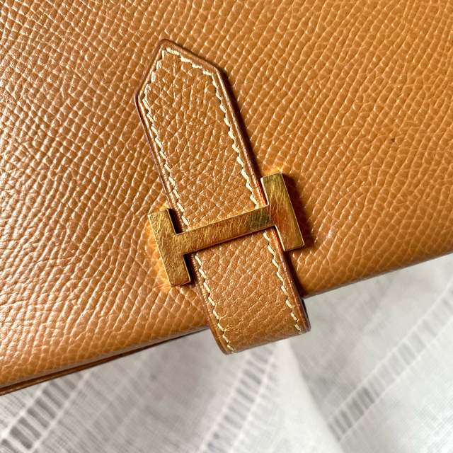 Hermes(エルメス)のHERMES　ベアンクラシック □B刻印  長財布 ゴールド金具 レディースのファッション小物(財布)の商品写真