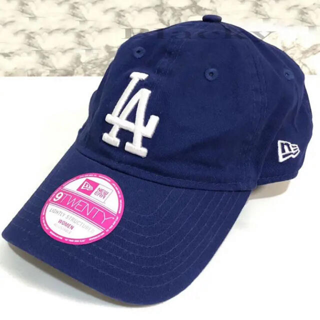 NEW ERA(ニューエラー)の【未使用】NEW ERA ニューエラ ロー キャップ ブルー 青 ドジャース レディースの帽子(キャップ)の商品写真