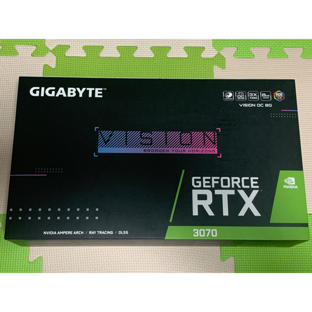 【新品】GIGABYTE GeForce RTX 3070 VISION OC