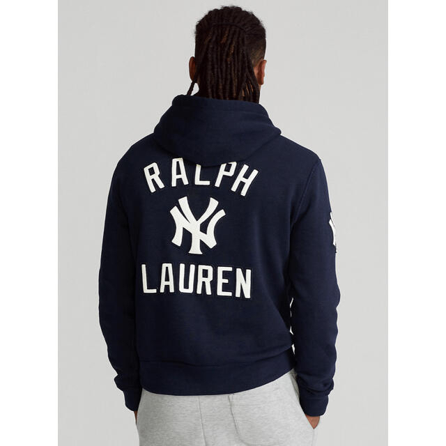 POLO RALPH LAUREN(ポロラルフローレン)のMLB Polo Ralph Lauren NY Yankees フーディ S メンズのトップス(パーカー)の商品写真