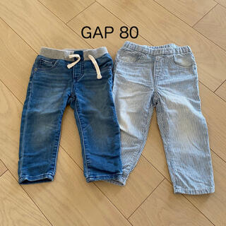 ベビーギャップ(babyGAP)のgap 80 デニム パンツ ズボン ベビー服(パンツ)
