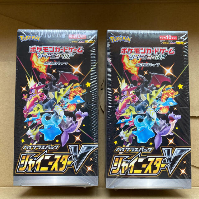 新品・未開封・シュリンク付】ポケモンカードゲーム シャイニースターV 新品・未開封・シュリンク付】ポケモンカードゲーム シャイニースターV