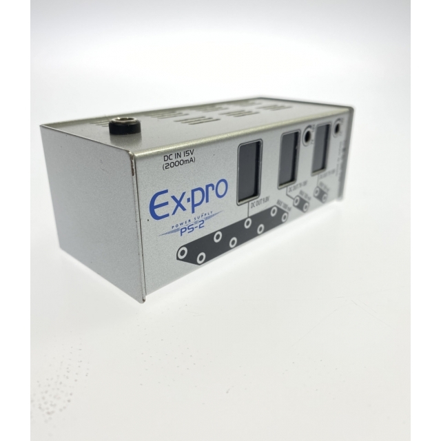 Ex-pro エフェクター   PS2 パワーサプライ イーエクスプロ 楽器のレコーディング/PA機器(エフェクター)の商品写真