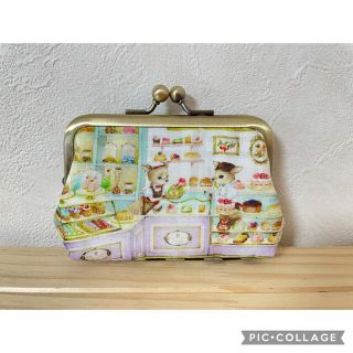 フランシュリッペ(franche lippee)のハンドメイド＊がま口＊ケーキショップ&ブックストア＊(ポーチ)