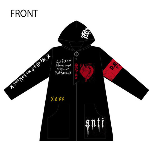 L'Arc~en~Ciel - HYDE LIVE2019 オフィシャルグッズパーカー L'Arc~en~Ciel - HYDE LIVE2019 オフィシャルグッズパーカー