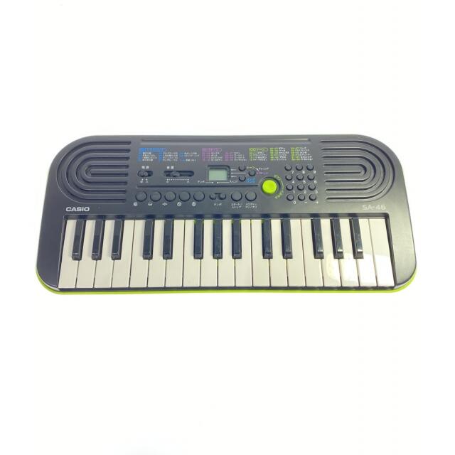 CASIO キーボード   SA-46 カシオ 楽器の鍵盤楽器(キーボード/シンセサイザー)の商品写真