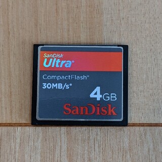 サンディスク(SanDisk)のSanDisk  コンパクトフラッシュ４GB(その他)