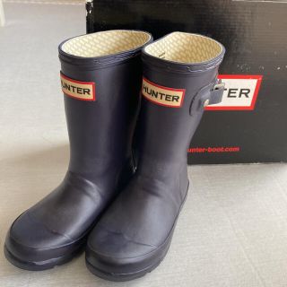 ハンター(HUNTER)のHUNTER キッズレインシューズ　UK9（約15cm）(長靴/レインシューズ)