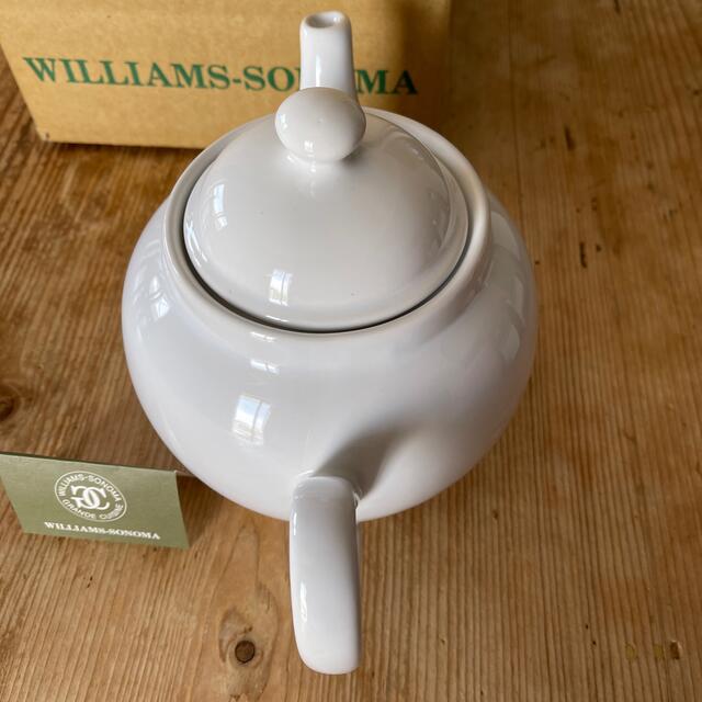 Williams-Sonoma(ウィリアムズソノマ)の【Williams Sonoma】 ウィリアムズソノマ◆ティーポット◆陶器 インテリア/住まい/日用品のキッチン/食器(食器)の商品写真