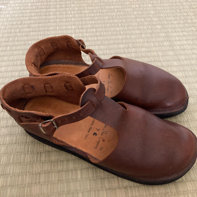 AURORA(アウロラ)のオーロラシューズ　WEST INDIAN 7/モス レディースの靴/シューズ(ローファー/革靴)の商品写真