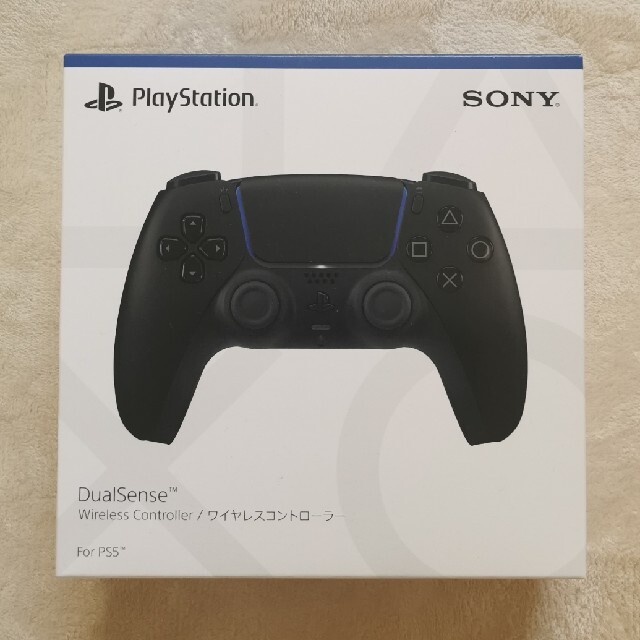 SONY(ソニー)のPS5　コントローラー　ブラック エンタメ/ホビーのゲームソフト/ゲーム機本体(その他)の商品写真